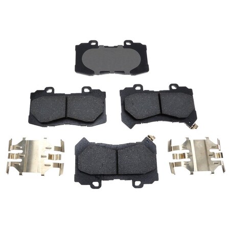 R/M Brakes BRAKE PADS OEM OE Replacement; Ceramic; Includes Mounting Hardware MGD1800CH